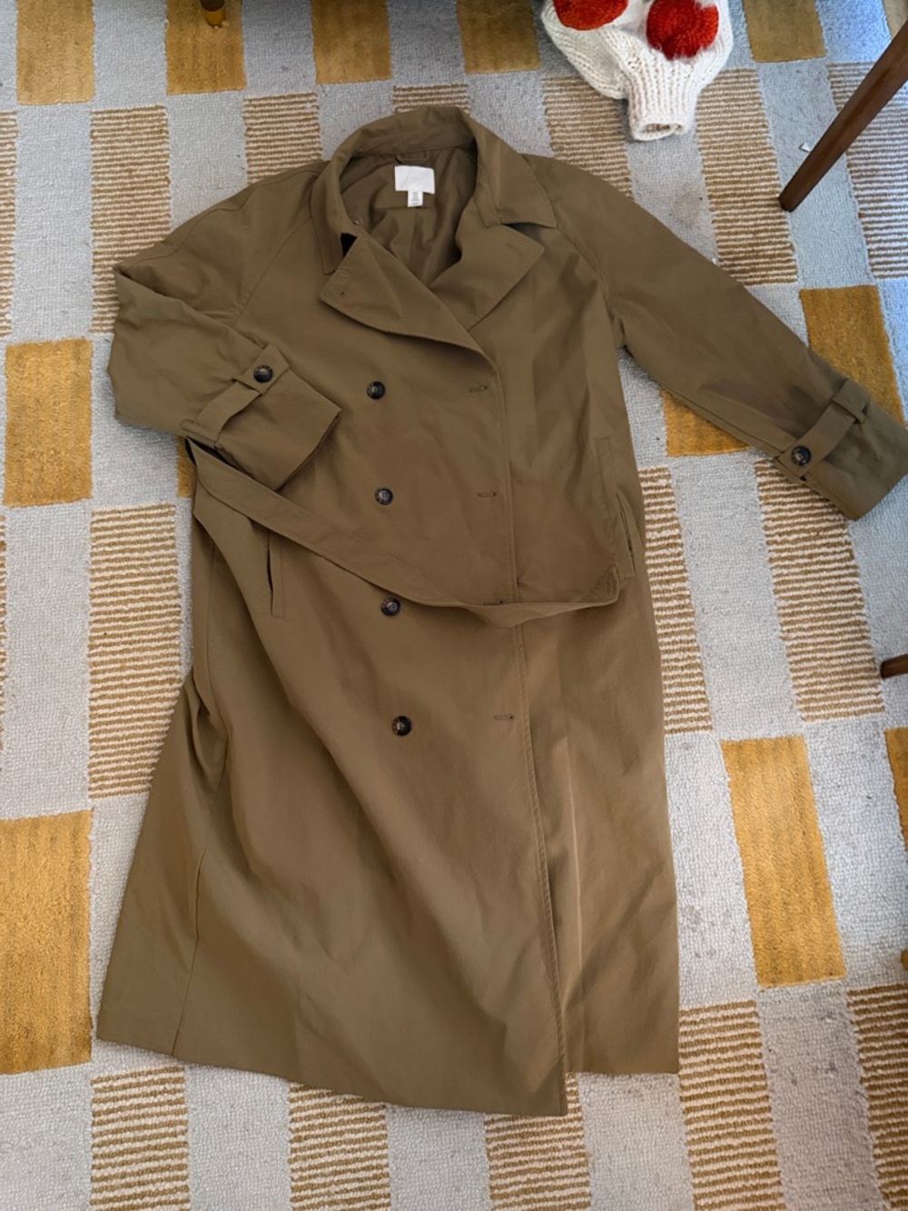 H&M Double-Breasted Trench Coat